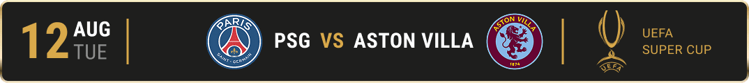 PSG - Aston Villa